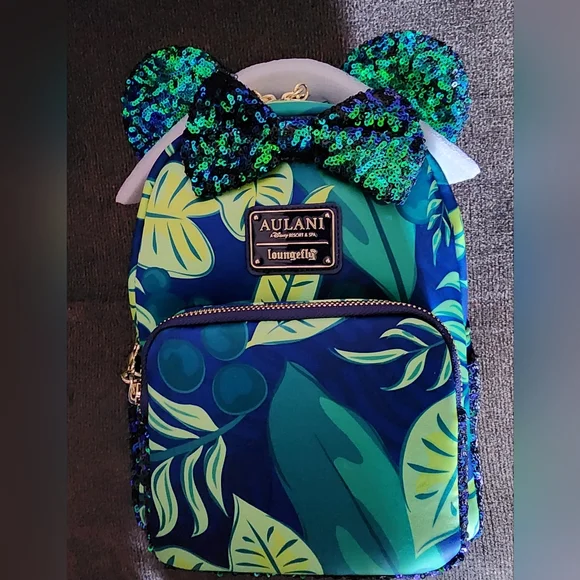 Loungefly Disney\'s Aulani tropical paradise  backpack Paradise Vibes Loungefly Disney Aulani Mini Backpack And  main image 3